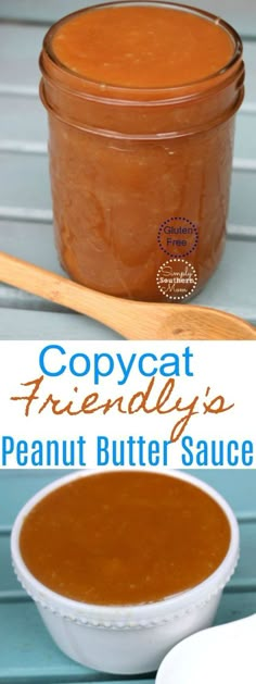 this is an image of copycat friendly peanut butter sauce