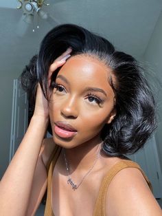 Blowout Bar, 20s Hair, Bobbed Hair, 22nd Birthday, Hair Affair, Hair Laid, Hair Crush, Hairstyles Black