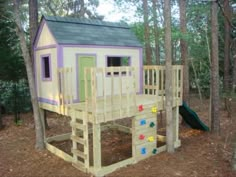 plans and cost break down to build this play house Simple Playhouse, Outdoor Playhouse Plans, Kids Playhouse Plans, Outside Playhouse, Childrens Playhouse, Playhouse Ideas, Playhouse Plans, Indoor Playhouse, Diy Playhouse