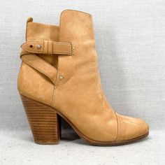 #ad Great shopping ideas for Rag & Bone Boots Womens 39 9 Kinsey Bootie Shoes Tan Nubuck Chunky Heel, Fashion Womens Shoes