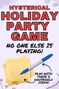 Planning a Christmas party for a large group can be tricky with so many options to choose from. These easy group Christmas games will keep everyone entertained, from Christmas Eve games to fun Christmas party games for teens and adults. Save this pin for a list of Christmas party activities everyone will love! Last Minute Christmas Party Games, Christmas Games Adult Group, Fun Christmas Games For Work, Christmas Games For Teens Families, Work Christmas Party Games Hilarious, Christmas Party Ideas For Large Groups, Classroom Christmas Party Games 4th Grade, New Christmas Games 2023, Christmas Party Games For Groups Adults