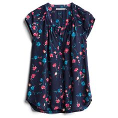 Fall Fashion Trends Women, Floral Color, Tunic Styles, Fall Fashion Trends, Navy Floral, Work Attire, Floral Blouse