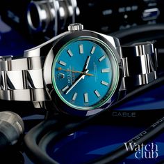 The iron inner case on a Milgauss shields it against any magnetic energy🔋💻📡 Magnetic Energy, Suit Style, Mens Fashion Suits, Rolex Watches, Omega Watch, Mens Suits