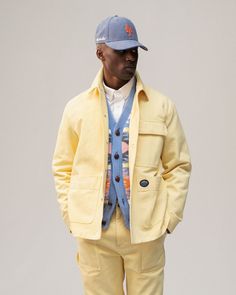 Menswear Summer, Leon Dore, Streetwear Inspo, Summer Coats, Painters Pants, Aime Leon Dore, Mens Style, Streetwear Outfit, Mens Street Style