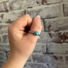 Sterling Silver Turquoise Ring Size 10 3/4 Silver Turquoise Ring, Daisy Mae, Western Boutique, Sterling Silver Rings Turquoise, Turquoise Ring Silver, Turquoise Rings, Size 10 Rings, Silver Turquoise, Turquoise Sterling Silver