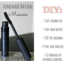 Seriously interesting...now how do U clean out a mascara tube . Diy Deodorant