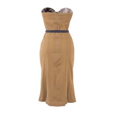 Cotton bustier pleat dress, tight fit with a narrow waist, metal zip fastening at the back, pleat details. The collection represents emotion, sensuality, but also balance. Neutral, warm and timeless natural tones and printes, creating a new take on relaxed, enveloping femininity. This world is inhabited by various nuances, ranging from red to warm orange hues and even various spice colors. A collection that is the veritable expression of casual, urban style, perfect for different occasions - unm Fitted Midi Corset Dress With Pleated Bodice, Fitted Knee-length Strapless Dress With Lining, Fitted Overbust Strapless Cocktail Dress, Fitted Strapless Overbust Cocktail Dress, Fitted Knee-length Corset Dress With Lined Bodice, Fitted Corset Dress With Sweetheart Neckline And Back Zipper, Fitted Strapless Dress With Pleated Bodice For Date Night, Fitted Strapless Pleated Dress For Date Night, Fitted Corset Dress With Back Zipper For Spring