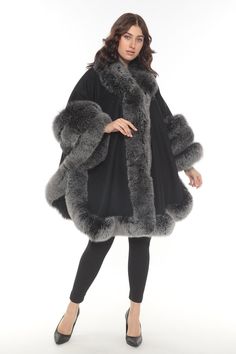 Cape Women, Winter Poncho, Cashmere Cape, Fur Cape, Best Valentine's Day Gifts, Cape Coat, Poncho Cape, Winter Clothing, Fur Fashion