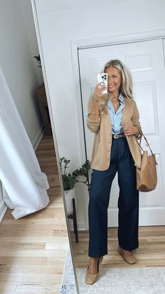 Commissionable link Tan Blazer Outfits Women, Tan Blazer Outfits, Blazer Outfits Women, Tan Outfit, Tan Blazer, Sweater Blazer, Blazer Outfits