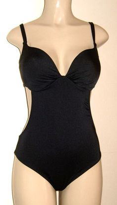 Push up underwire one piece bathing suit cutaway body swimsuits Underwire Swimwear With Built-in Bra For Sunbathing, Shaping Swimwear With Built-in Bra For Summer, Sculpting Solid Swimwear With Built-in Bra, Fitted One Piece With Built-in Bra For Beach, Backless Tankini With Built-in Bra For Sunbathing, Party Tankini With Built-in Bra, Fitted Shapewear With Built-in Cups, Push-up Swimwear With Built-in Bra For Sunbathing, Elegant Swimwear With Built-in Bra And Underwire