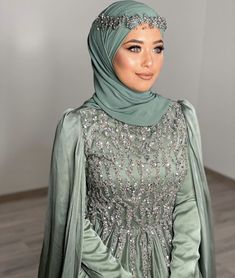 Simple Hijab Dress, English Weddings, Muslim Prom Dress, Prom Dresses Long Modest, Dress For Bride, Hijab Inspiration, Prom Inspiration, Simple Hijab