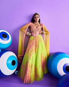 This celestial Tulle Lehenga by Papa Don’t Preach is just what you need to look classic with loads of sass. Floor-length Green Choli For Evening, Green Floor-length Choli For Evening, Green Floor-length Evening Choli, Green Embellished Organza Gown, Green Lehenga With Sheer Dupatta For Evening, Green Choli With Dupatta For Evening, Embellished Green Organza Lehenga, Glamorous Green Lehenga, Glamorous Green Choli For Wedding