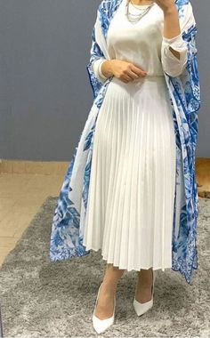 Summer Outfit Hijab, Modest Dresses Casual, Trendy Dress Outfits, Modesty Fashion, Muslim Fashion Dress, Everyday Fashion Outfits, Muslimah Fashion Outfits, Hijab Fashion Inspiration