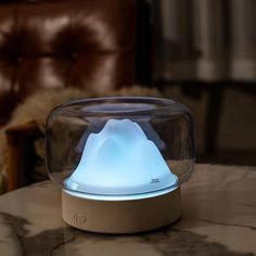 Color: White, Plug Type: EU Monte Fuji, Humidifier Essential Oils, Aromatherapy Benefits, Led Night Lamp, Bedroom Essentials, Air Humidifier, Aromatherapy Oils, Night Lamp, Aromatherapy Diffusers