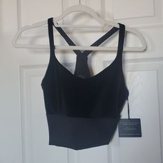 Bnwt. Beautiful! Fitted Black Sports Bra With Medium Bust Support, Fitted Black Workout Bra, Sports Bra Top, Gray Sports Bra, Printed Sports Bra, Blue Bra, Yoga Sports Bra, Longline Bra, Pink Sports Bra