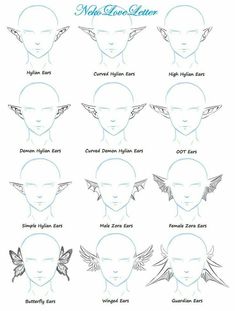 how to draw the head and shoulders of a woman's face with different angles