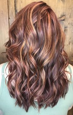 Brown Hair With Different Colors, Women’s Hair Balayage, Fall Hair Color Highlights For Brunettes, Medium Length Hair Styles Carmel Highlights, Fall Hair Bayalage, Spring Hair Color Trends 2024 Red, Cute Blonde Highlights For Brown Hair, Hair Color For Fall 2024, Dark Brown Hair With Copper