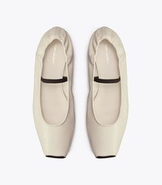 Runway Ballet: Women's Designer Flats | Tory Burch Sale Event, Calf Leather, Soft Leather, Designing Women