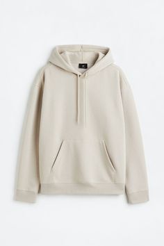 Relaxed-fit sweatshirt hoodie in cotton-blend fabric with soft  brushed inside. Jersey-lined drawstring hood  kangaroo pocket  and long sleeves. Wide ribbing at cuffs and hem. Basic Hoodie Sweatshirt With Double-lined Hood, Basic Sweatshirt With Double-lined Hood, Relaxed Fit Hoodie With Drawstring, Oversized Basic Hoodie With Kangaroo Pocket, Everyday Double-lined Hooded Sweats, Relaxed Fit Hoodie Sweatshirt With Double-lined Hood, Basic Hoodie With Drawstring Hood, Everyday Hoodie Sweats With Drawstring, Basic Hoodie With Drawstring