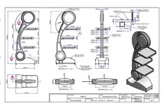 the technical drawing shows how to use scissors