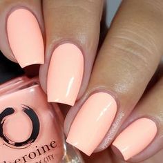 Our bright neon pastel collection has the perfect shade for every occaison! Sign up for our newsletter to get 10% off your first order! Free US shipping for orders over $30 and free international shipping on orders over $50 Peach Nail Polish, Coral Nail, Coral Nail Polish, Mauve Nails, Milky Nails, Peach Nails, Coral Nails, Manicure Gel, Cream Nails