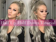 Clip In Hairstyles, Half Up Hair Do, Hair Extensions Tutorial, Beach Waves Hair Tutorial, Clipin Hair Extensions, Hair Extensions Clip, Hair Extensions For Short Hair, Extensions Clip In, Wedding Hairstyles Tutorial