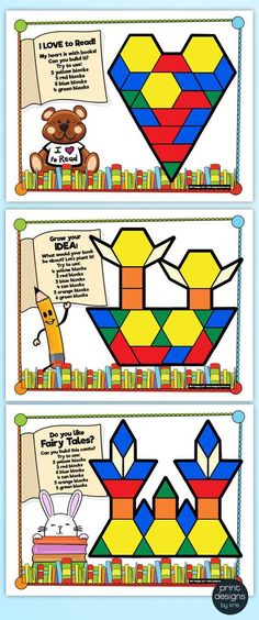 the instructions for how to make an origami box with books and stuffed animals