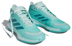 adidas Bounce Legends Shoes 'Flash Aqua' IE9279 Zapatillas Nike Basketball, Adidas Bounce, Tenis Basketball, Nike Basketball, Fashion Performance, Aqua Green, Stylish Sneakers, Adidas Shoes, Scarlet