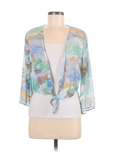 Soft Surroundings Kimono Size: Medium Tops - used. 100% POLYESTER | Soft Surroundings Kimono: White Tops - Size Medium White Kimono, Soft Surroundings, White Tops, Size Medium, For Women, White