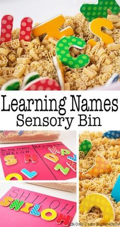 learning names and numbers with this fun activity for kids