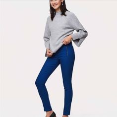 Beautiful Career Pants Inseam 27” Waist, Measuring Across 14 1/2 Inches Blue Stretch Ankle-length Pants, Blue Slim Fit Ankle-length Dress Pants, Ankle Pants, Cobalt Blue, Cobalt, Pant Jumpsuit, Career, Pants For Women, Blue Color