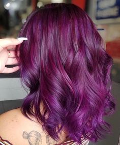 Joico Color Intensity, Short Purple Hair, Light Purple Hair, Short Ombre Hair, Joico Color, Colored Hair Tips, Level 8