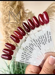 Cnd Shellac How Merlot, Cnd Shellac Christmas Nails, Cnd Shellac Oxblood, Fall Cnd Shellac Colors, Cnd Nail Colors, Sns Fall Colors 2023, Cnd Shellac Colors 2024