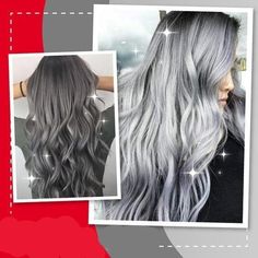 Get this stylish and classy Sophisticated Silver Looks NOW! Dyeing hair in a salon always costs you a whole day of time and relatively expensive prices. Our No Silver Grey Hair Dye, Gray Hair Dye, Dyeing Hair, Grey Hair Dye, Hair Straighteners Flat Irons, Hair Straightening Iron, Silver Hair Color, Silver Grey Hair, Blending Gray Hair