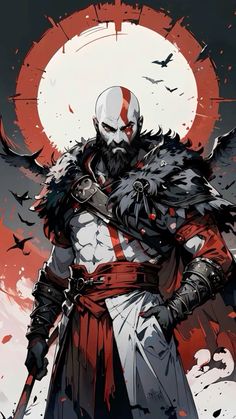 Kratos Aesthetic, Games Wallpaper, Actors Birthday, Spartan Tattoo, Adidas Wallpapers, Cool Pictures For Wallpaper, Best Anime Drawings