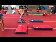 Cartwheel to Roundoff - YouTube Gymnastics Coaching Drills, Recreational Gymnastics Drills, Roundoff Drills Gymnastics, Cartwheel Drills For Beginners, Teaching Cartwheels