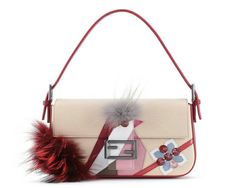 Fendi Fendi Embroidery Bag, Crochet Clutch Pattern, Fendi Monster Bag, Color Block Handbags, Fendi Fur Bag, Fendi Fur, Fendi Clutch, Fendi Multicolor Bag, Fendi Guitar Bag