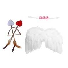 PRICES MAY VARY. Material: Feather, Cloth and Wood Size: Wings about 26x16cm Package :1 x White Wing, 1 x Headband, 1 x Bow, 2 x Swords Occasion: Photography Prop suit for baby, Infant amazing costume, exquisite angle wings costume Recommend age:0 - 6 months Baby,suitable for both baby girl and baby boy Recommend age:0 - 6 months Baby,suitable for both baby girl and baby boy Cupid Costume, White Wing, Outfit For Boys, Feather Angel Wings, Angel Outfit, Wings Costume, Feather Headband, White Wings, 6 Month Baby