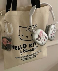 Purse Essentials, Hello Kit, Hello Kitty Items, Bags Aesthetic