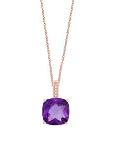 Elegant Purple Jewelry With Pave Setting, Rose Gold Pendant Necklace, Purple Necklace, Rose Gold Pendant, I Love Jewelry, Gems Jewelry, Gold Pendant Necklace, Gold Pendant, Costume Jewelry