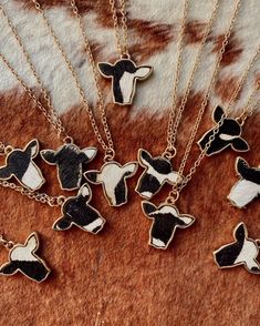 Cow Things, Cow Jewelry, Country Accessories, Western Fashion Jewelry, Cow Stuff, Country Necklace, Western Stuff, Lightning Bolt Necklace, Cowgirl Accessories