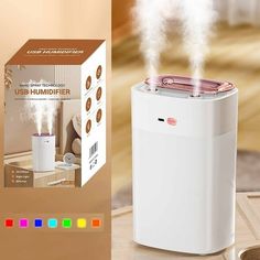 USB Aromatherapy Humidifier With Light Large Capacity 1300ML Quiet Cool Mist Humidifier For Car And Office Plants Easy To Clean Feature: Quantity: 1Pcs Colour:Rose Gold Material:Plastic Product size:20x13x9.5cm/7.87x5.12x3.74in Package size:21.7x13.6x10.2cm/8.54x5.35x4.01in Net weight:4450g/0.98lb Gross weight:450g/0.99lb Power supply: USB Descrition: [PORTABLE MINI HUMIDIFIER] This humidifier has a 1300ML water tank, Small but powerful humidifiers quietly working for better cool . With instant Mini Humidifier, Aromatherapy Humidifier, Portable Humidifier, Mist Humidifier, Cool Mist Humidifier, Patio Furniture Cushions, Wet Dry Vacuum, Office Plants, Air Humidifier