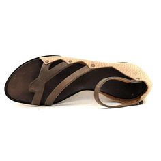 Cushioned Toe Post Sandals For Outdoor, Lightweight Leather Round Toe Sandals, Lightweight Leather Sandals With Round Toe, Lightweight Leather Open Toe Sandals, Lightweight Sandals For Outdoor, Brown Sandals With Arch Support And Flat Heel, Adjustable Ankle Strap Brown Sport Sandals, Outdoor Toe Post Sandals With Arch Support, Casual Sport Sandals With Leather Sole