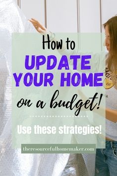 Cheap Renovations, Easy Home Upgrades, Stay Focused On Your Goals, Budget Makeover, Home On A Budget, Update Your Home, Home Budget, Living Room On A Budget