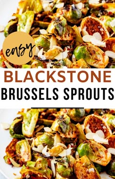 an easy and delicious brussel sprouts recipe that is ready to be eaten