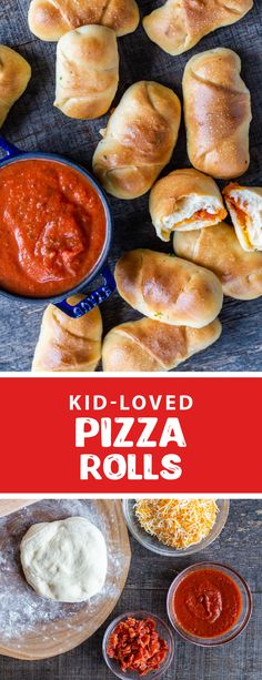 kids love pizza rolls so much they can make them at home