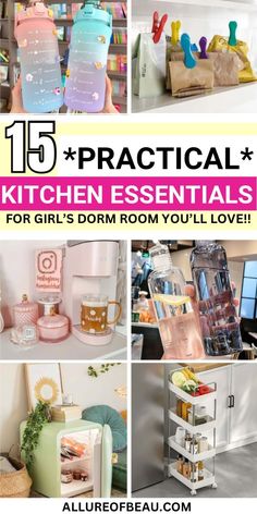 the top ten practical kitchen essentials for girls dorm room you'll love