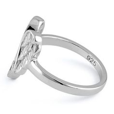 Top of ring height: 14.9mm

Top of ring width: 12mm

Band width: 2.2mm

Shank width: 2.2mm



Metal: 925 sterling silver

Plating: rhodium plated

Finish: high polish Silver Stainless Steel Diamond Promise Ring, Classic Silver Sterling Heart Ring, Silver Polished Sterling Silver Heart Ring, Silver Heart Ring With Polished Finish For Promise, Silver Sterling Heart Ring With Polished Finish, Adjustable Silver Initial Ring With Polished Finish, Silver Stainless Steel Signet Ring For Promise, Silver Adjustable Initial Ring For Formal Occasions, Classic Silver Heart Ring With Polished Finish