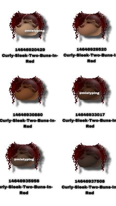 New Hair Codes (check out my tt mistyping/2olivaria Black hair Red Hair Black Hair, Roblox Hair Codes, Baddie Codes, Blonde Hair Roblox, Roblox Baddie, Baddie Hair, Hair Black Hair, Brown Hair Roblox, Roblox Hair