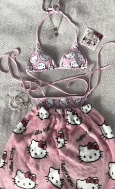 Hello Kitty Outfits Y2k, Bra Outfits, Hello Kitten, ماثيو ماكونهي, Hello Kitty Rooms, Hello Kitty Jewelry